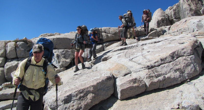 backpacking program for adults in yosemite national park